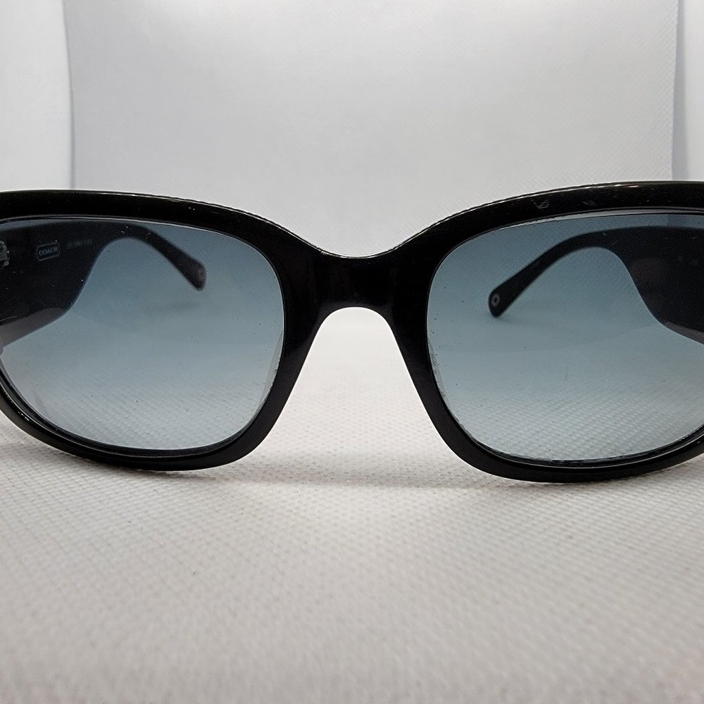 *SOLD* COACH S493 LEXI Black Sunglasses w/ Case - Picture 2 of 12